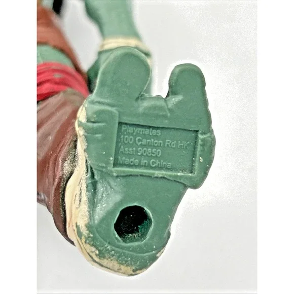 TMNT: The Movie 14 Raphael, Leonardo,Splinter Playmates Action Figure No‎ Weapon - Picture 3 of 5